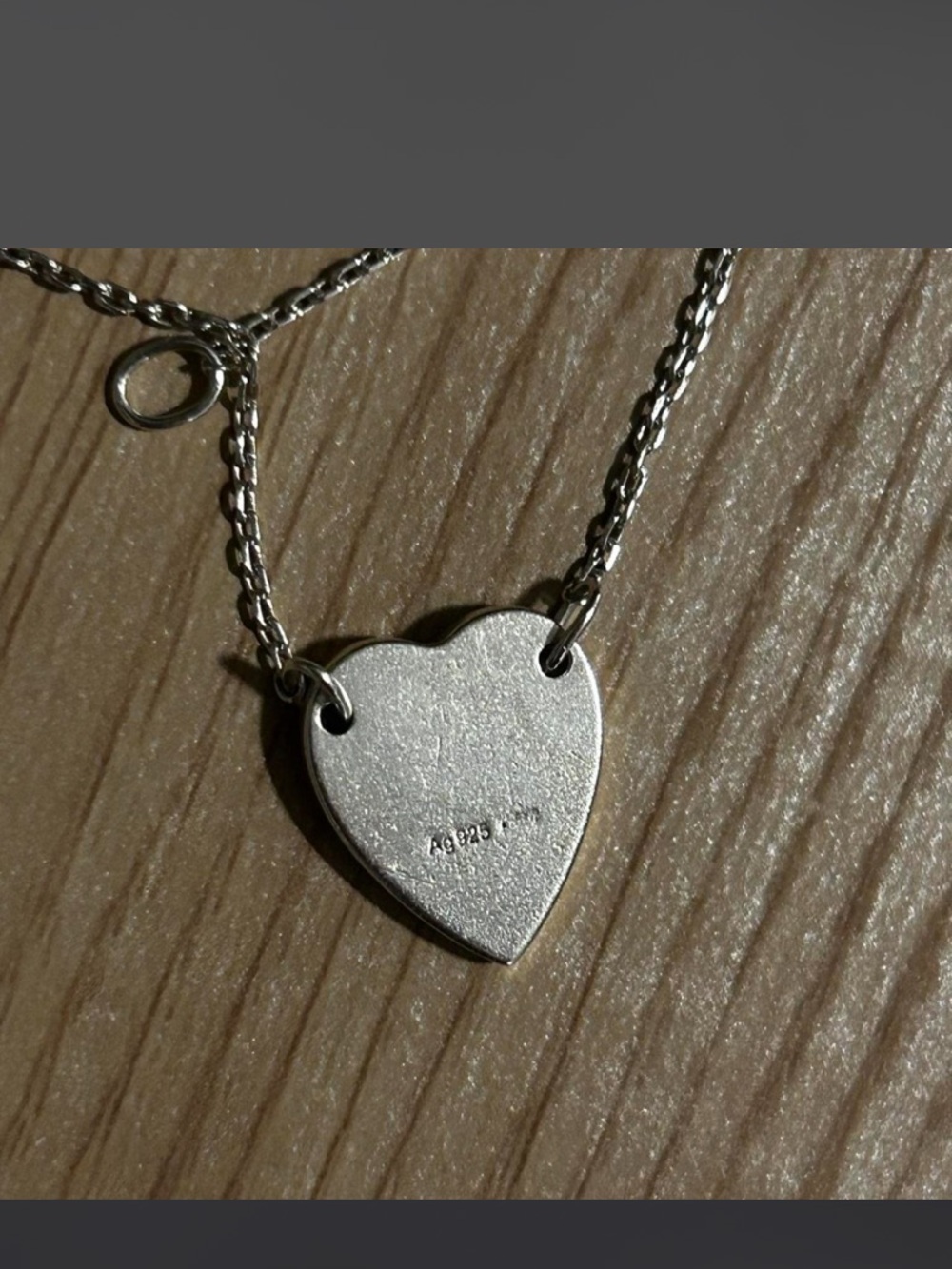 Gucci Silver Heart Tag Bracelet in Shiny Silver - Picture 4 of 8